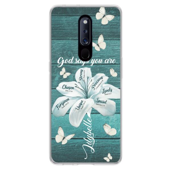 Personalized Phone Case - Gods Says You Are - Case For Xiaomi Huawei Oppo - BR9N4C