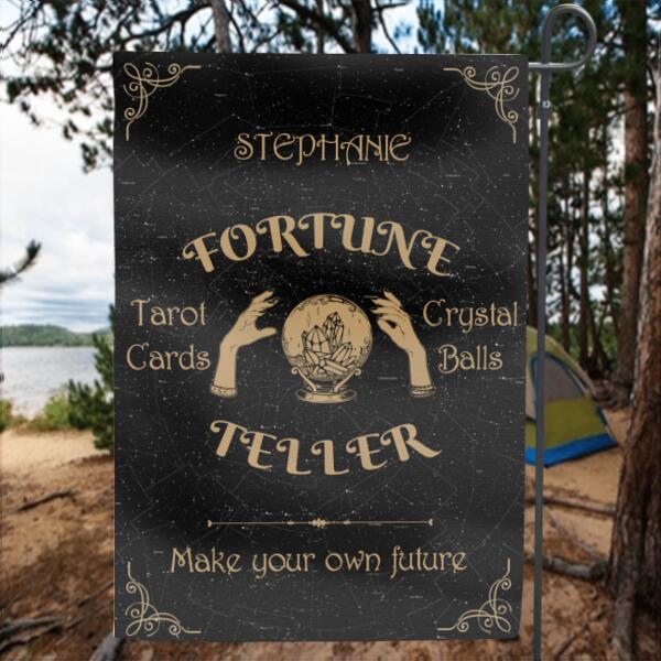 Personalized Tarot Reader Flag - Best Gift For Tarot Lovers - Make Your Own Future