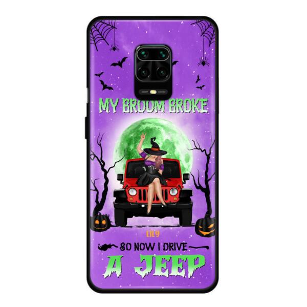 Personalized Off-Road Witch Phone Case - Halloween Gift For Girl - My Broom Broke - Case For Xiaomi, Oppo & Huawei