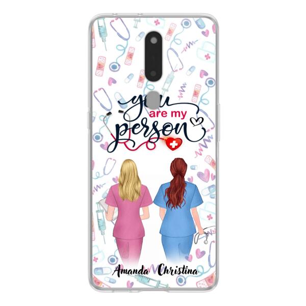 Personalized Nurse Friend Phone Case - Best Gift For Friends - You're My Person - Case For Xiaomi, Oppo And Huawei