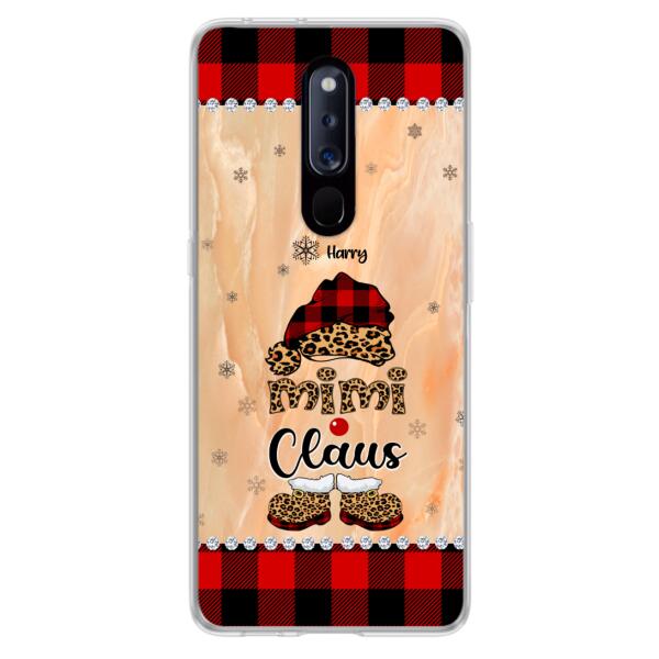 Personalized Mimi Claus Phone Case - Up to 9 Names - Gift For Grandma - Case For Xiaomi, Oppo And Huawei