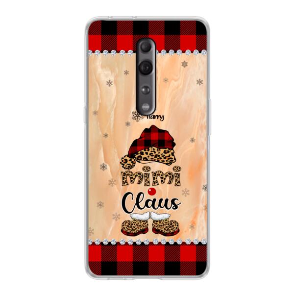 Personalized Mimi Claus Phone Case - Up to 9 Names - Gift For Grandma - Case For Xiaomi, Oppo And Huawei
