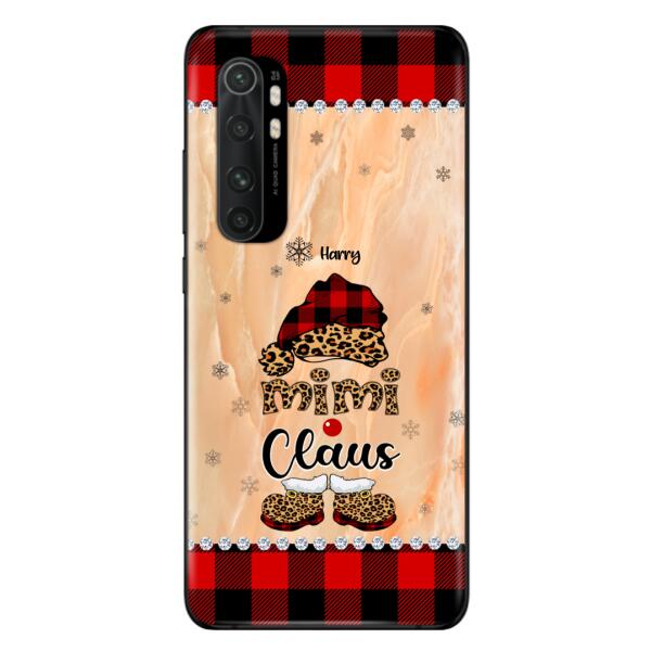 Personalized Mimi Claus Phone Case - Up to 9 Names - Gift For Grandma - Case For Xiaomi, Oppo And Huawei