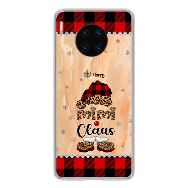 Personalized Mimi Claus Phone Case - Up to 9 Names - Gift For Grandma - Case For Xiaomi, Oppo And Huawei