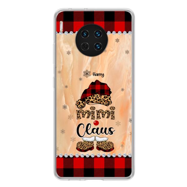 Personalized Mimi Claus Phone Case - Up to 9 Names - Gift For Grandma - Case For Xiaomi, Oppo And Huawei