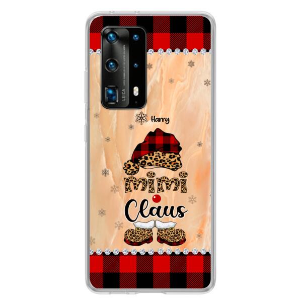 Personalized Mimi Claus Phone Case - Up to 9 Names - Gift For Grandma - Case For Xiaomi, Oppo And Huawei