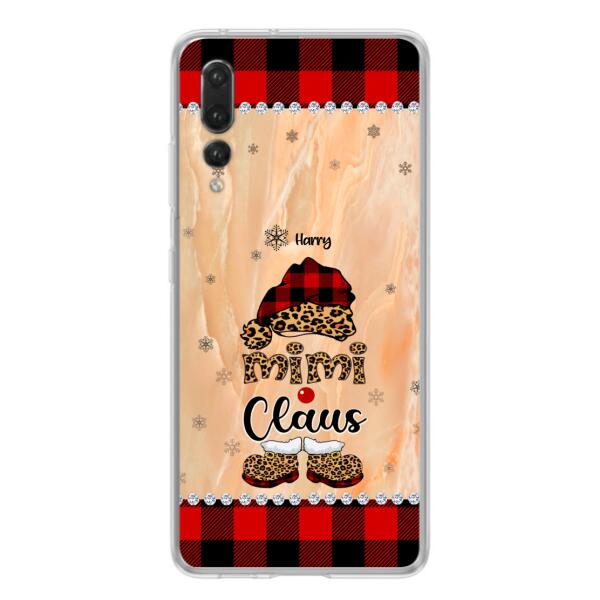 Personalized Mimi Claus Phone Case - Up to 9 Names - Gift For Grandma - Case For Xiaomi, Oppo And Huawei