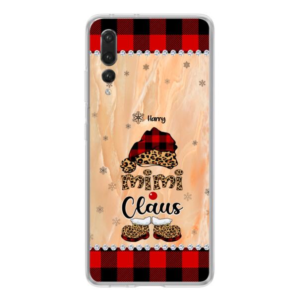 Personalized Mimi Claus Phone Case - Up to 9 Names - Gift For Grandma - Case For Xiaomi, Oppo And Huawei