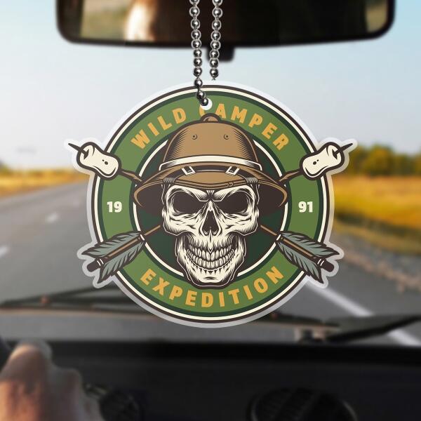 Personalized Camping Car Ornament - Up to 12 Options - Gift Idea For Camping Lover