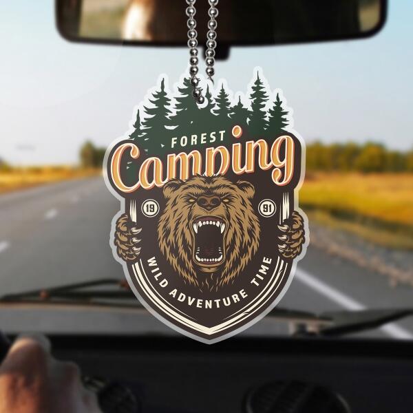 Personalized Camping Car Ornament - Up to 12 Options - Gift Idea For Camping Lover