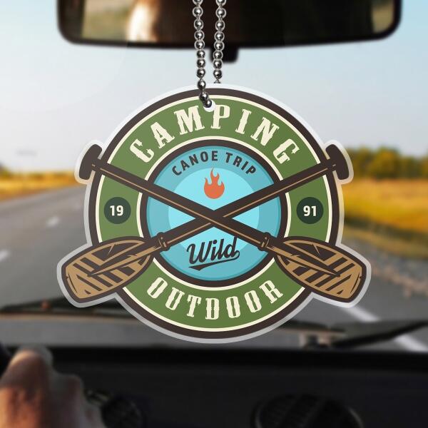 Personalized Camping Car Ornament - Up to 12 Options - Gift Idea For Camping Lover
