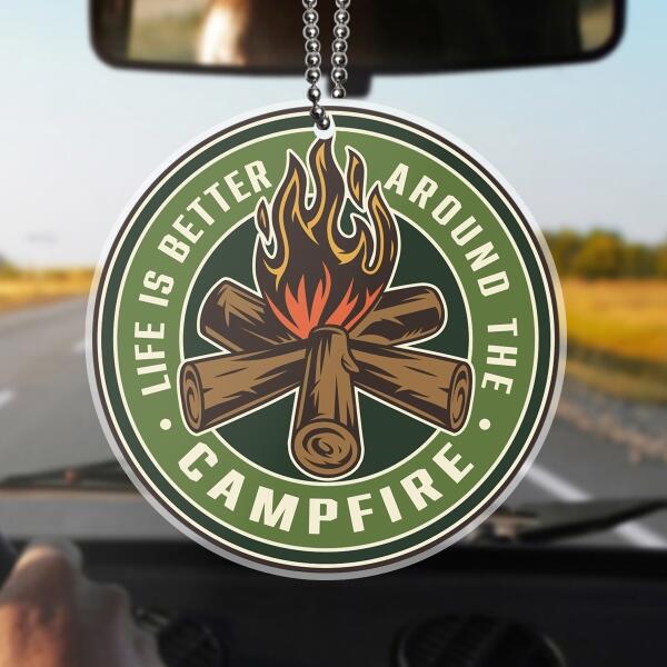 Personalized Camping Car Ornament - Up to 12 Options - Gift Idea For Camping Lover
