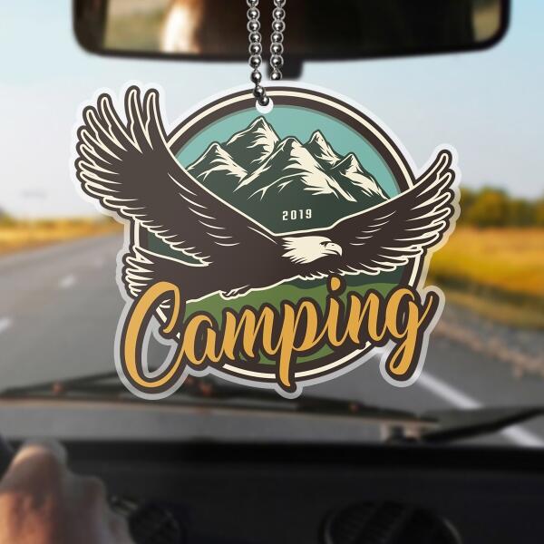 Personalized Camping Car Ornament - Up to 12 Options - Gift Idea For Camping Lover
