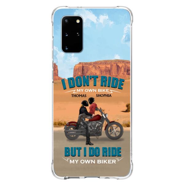 Personalized Couple Riding Phone Case - Gifts For Riders - I Don't Ride My Own Bike But I Do Ride My Own Bike