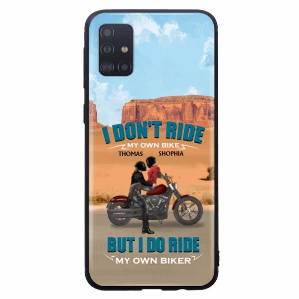Personalized Couple Riding Phone Case - Gifts For Riders - I Don't Ride My Own Bike But I Do Ride My Own Bike