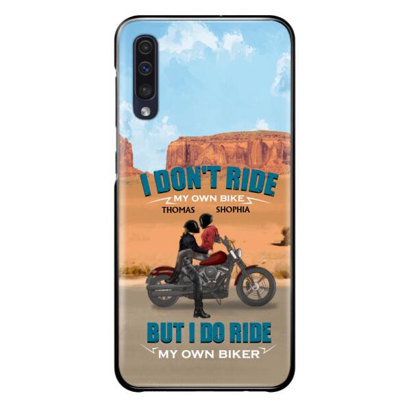 Personalized Couple Riding Phone Case - Gifts For Riders - I Don't Ride My Own Bike But I Do Ride My Own Bike