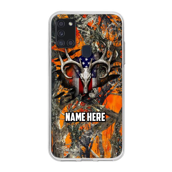 Custom Personalized The Best Premium Skull Deer Hunting Multicolor Phone Case - Gift Idea For Hunting Lover - Case For iPhone And Samsung