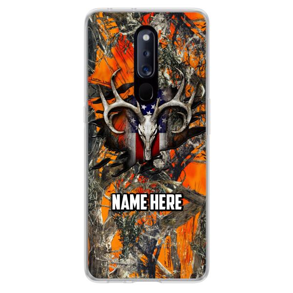 Custom Personalized The Best Premium Skull Deer Hunting Multicolor Phone Case - Gift Idea For Hunting Lover - Case For Xiaomi, Oppo And Huawei