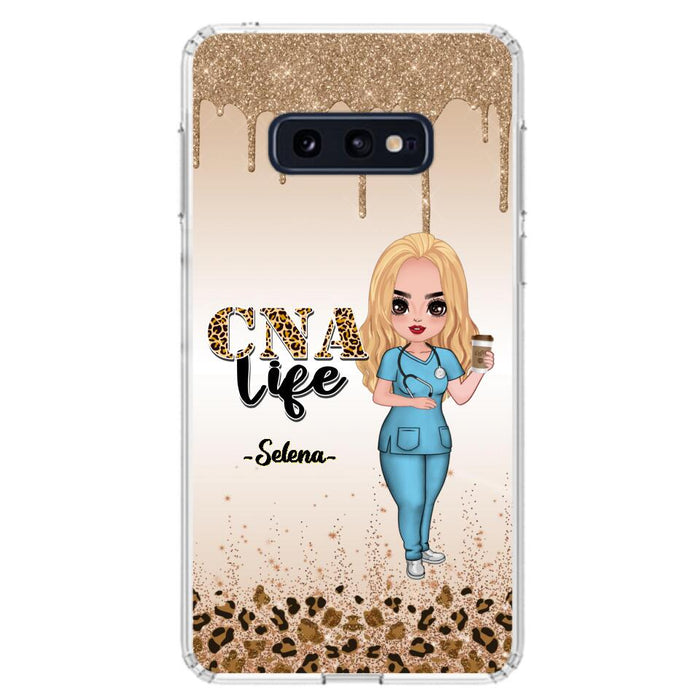 Custom Personalized Nurse Life Phone Case - Gift Idea For Nurse Life Lovers - CNA Life - Case For iPhone And Samsung