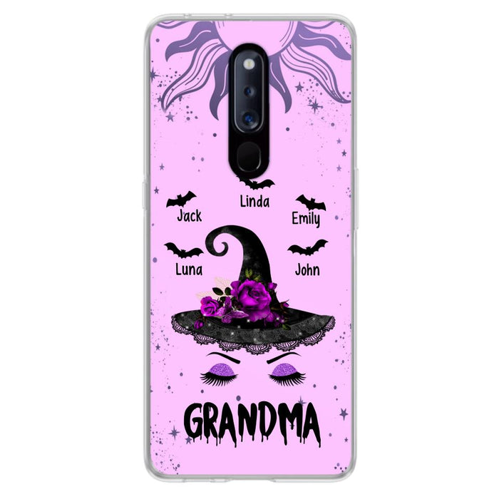 Personalized Grandma Witch Phone Case - Up to 5 Kid's - Best Gift For Grandma - Grandma, Gigi, Nana, Mama