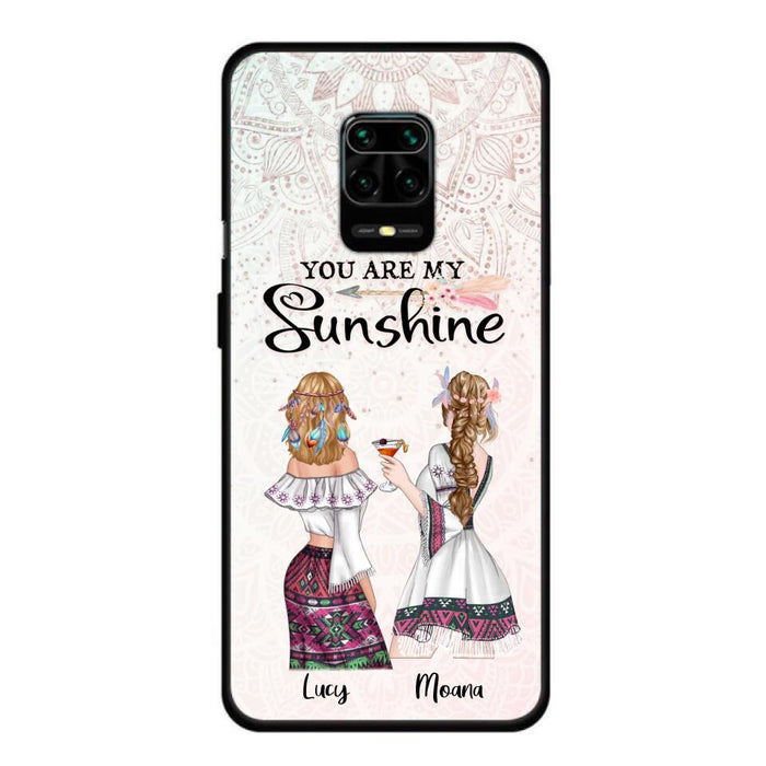 Personalized Bohemian Friends Phone Case - Case For Huawei, Xiaomi & Oppo - You Are My Sunshine