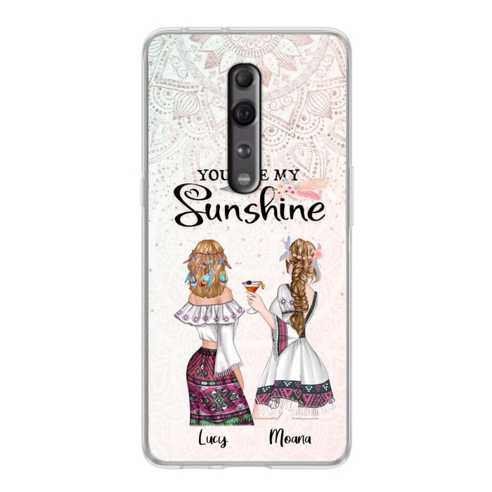 Personalized Bohemian Friends Phone Case - Case For Huawei, Xiaomi & Oppo - You Are My Sunshine