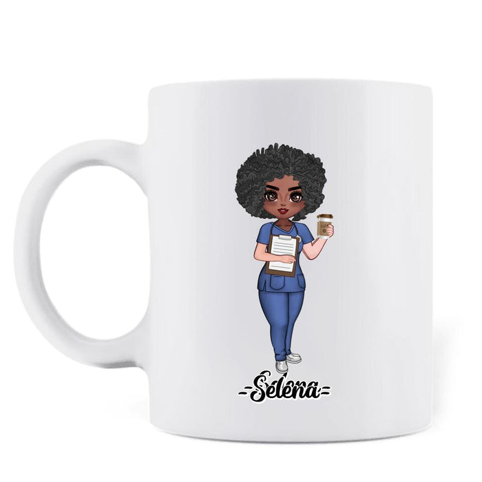Personalized Nurse Coffee Mug - Gift Idea For Nurse - Best Nurse Ever, Ever, Ever