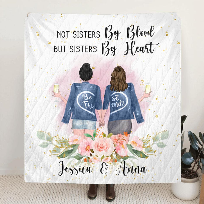 Personalized Best Friends Fleece Throw Blanket/Quilt - Gift Idea For Best Friends - We Are More Than Friends We Are Like A Really Small Gang