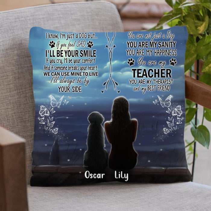 Personalized Pet Pillow Cover - Best Gift For Cat/Dog Lovers - I'll Be Your Smile