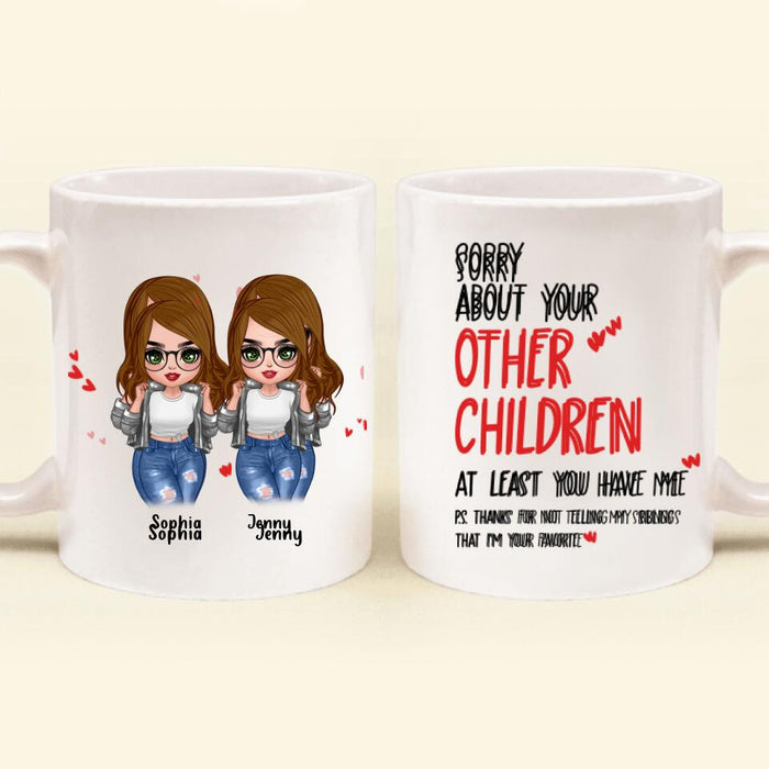 Personalized Favorite Child Mom Coffee Mug - Gift For Mother's Day - I'm Your Favorite