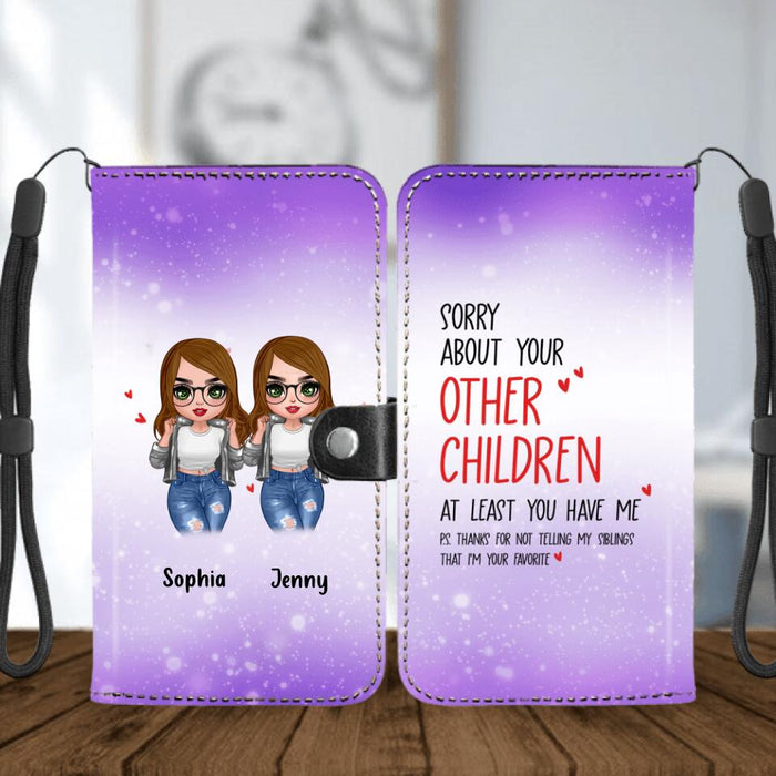 Personalized Daughter & Mom Phone Wallets - Gift For Mother's Day - I'm Your Favorite