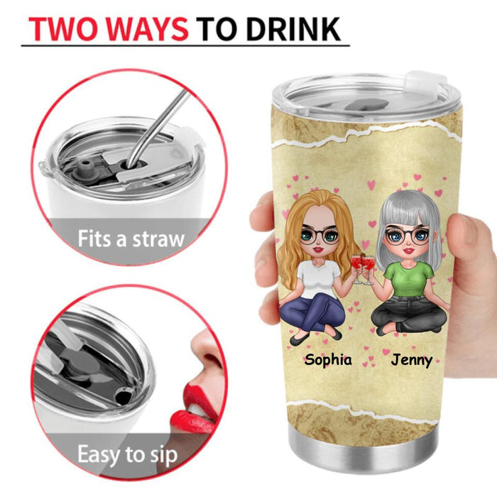 Personalized Here's A Mother's Day Tumbler  - Gift For Mother's Day From Your Son Bought By Your Daughter-in-Law