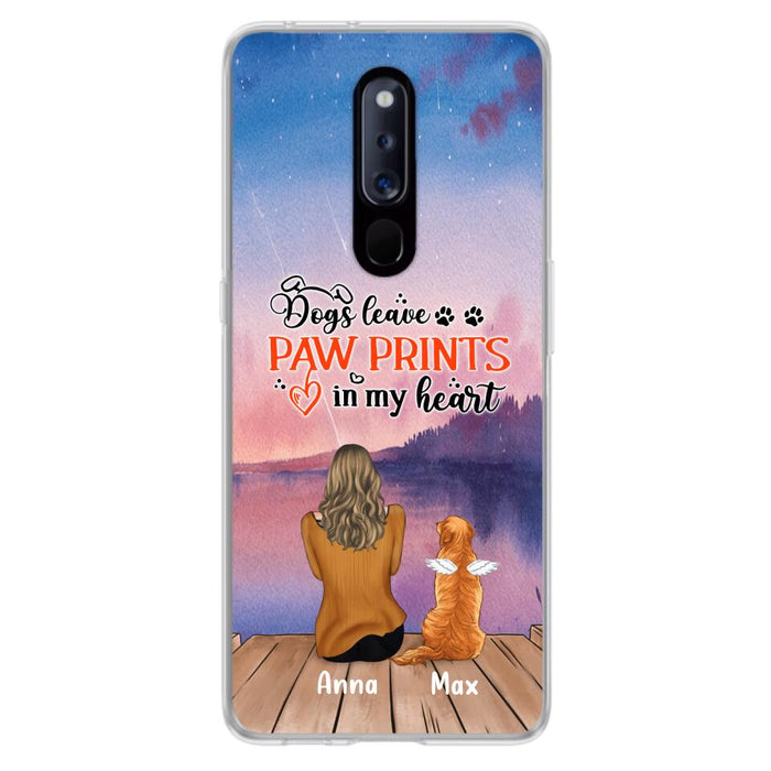 Personalized Dog Phone Case - Man/Woman/Couple With Up to 4 Dogs - Gift Idea For Dog Lover - My Angel Has Paws - Case For Xiaomi, Oppo And Huawei