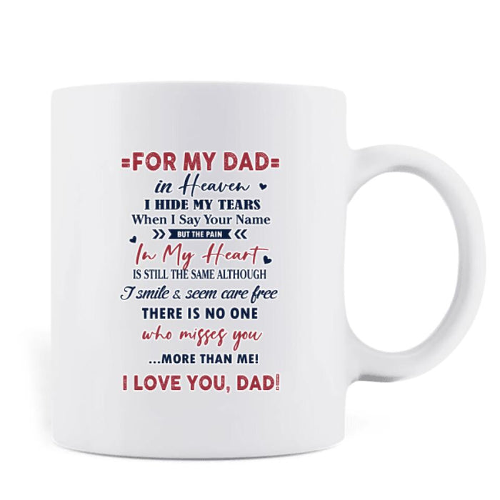 Personalized My Dad Mug - Gift Idea For Father's Day - For My Dad