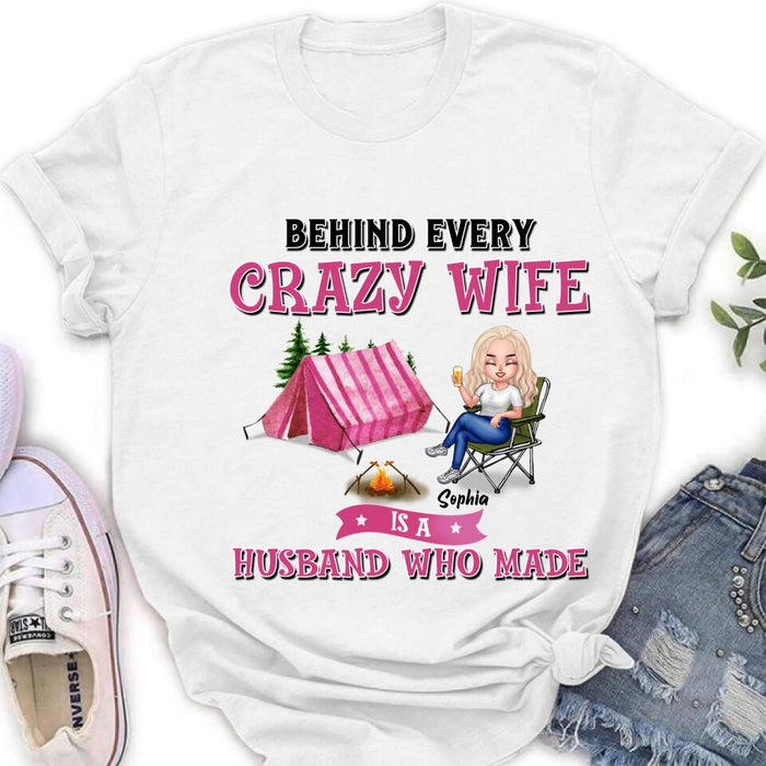 Personalized Camping Queen Shirt - Mother's Day Gift Idea For Camping Lovers - I Am A Spoiled Camping Lady