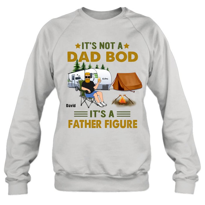 Personalized Dad Shirt - Gift Idea For Father's Day - It's Not A Dad Bod It's A Father Figure