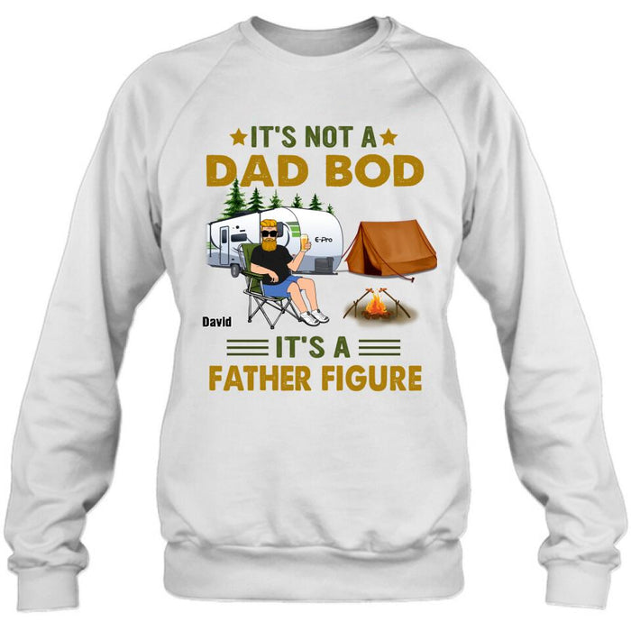 Personalized Dad Shirt - Gift Idea For Father's Day - It's Not A Dad Bod It's A Father Figure