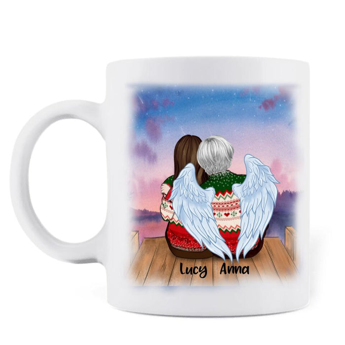 Personalized Mother & Daughter Coffee Mug - Up to 4 Daughters - Mother And Her Children Forever Linked Together