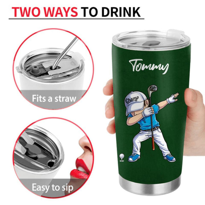 Personalized Golf Tumbler - Father's Day Gift Idea For Golf Lover