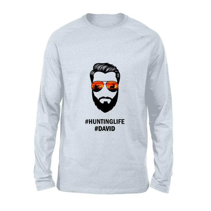 Personalized Hunting Life T-shirt - Best Gift For Dads - NTQYR8