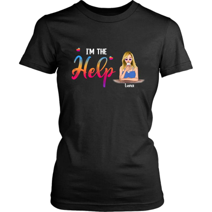 Personalized Black T-shirt - Gift for Friends - 50P18G