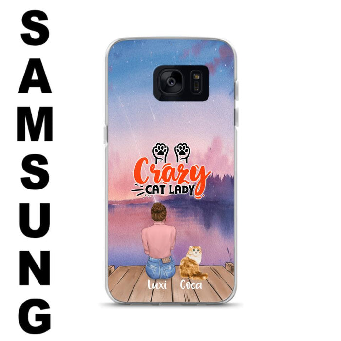 Personalized Cat Mom Phone Case - Up to 5 Cats - Gift Idea For Cat Lover - Best Cat Mom Ever - Case For iPhone And Samsung