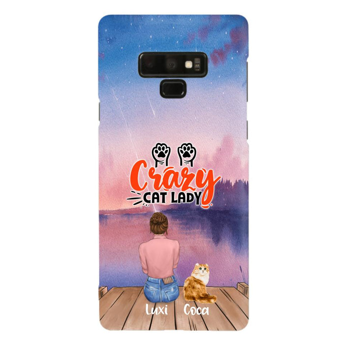 Personalized Cat Mom Phone Case - Up to 5 Cats - Gift Idea For Cat Lover - Best Cat Mom Ever - Case For iPhone And Samsung