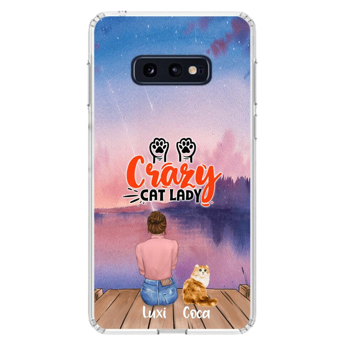 Personalized Cat Mom Phone Case - Up to 5 Cats - Gift Idea For Cat Lover - Best Cat Mom Ever - Case For iPhone And Samsung