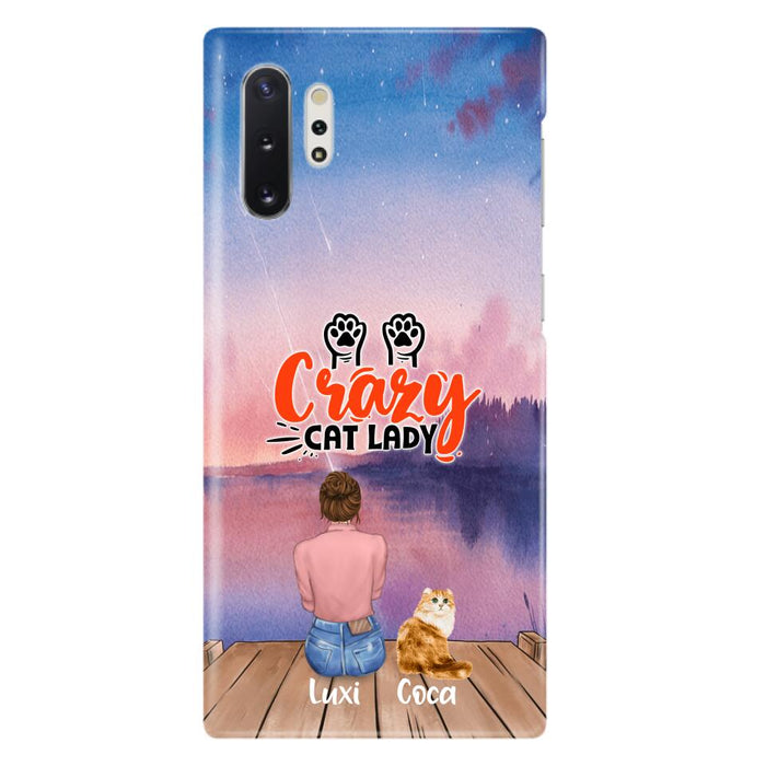 Personalized Cat Mom Phone Case - Up to 5 Cats - Gift Idea For Cat Lover - Best Cat Mom Ever - Case For iPhone And Samsung