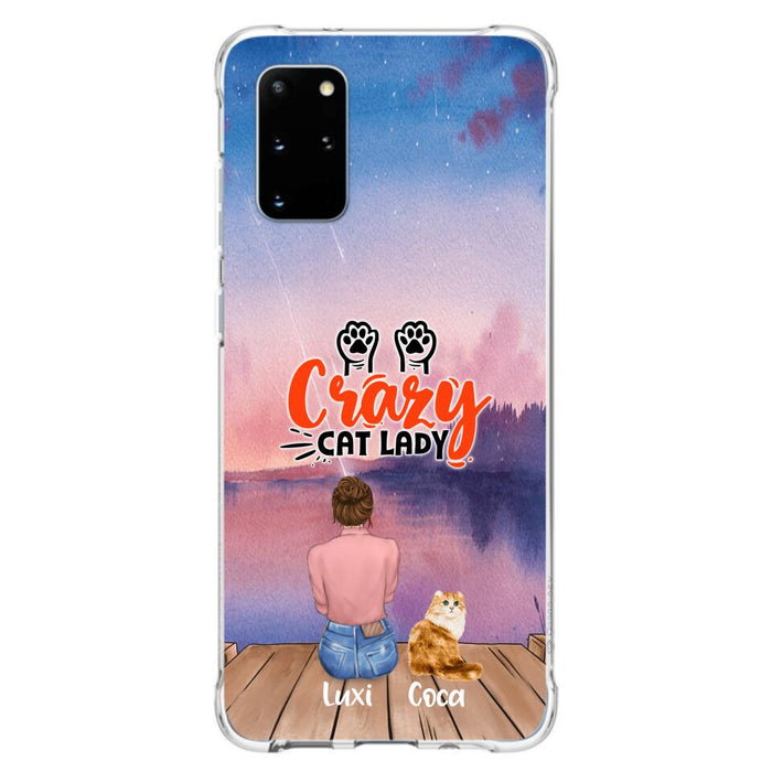 Personalized Cat Mom Phone Case - Up to 5 Cats - Gift Idea For Cat Lover - Best Cat Mom Ever - Case For iPhone And Samsung