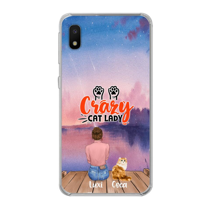 Personalized Cat Mom Phone Case - Up to 5 Cats - Gift Idea For Cat Lover - Best Cat Mom Ever - Case For iPhone And Samsung