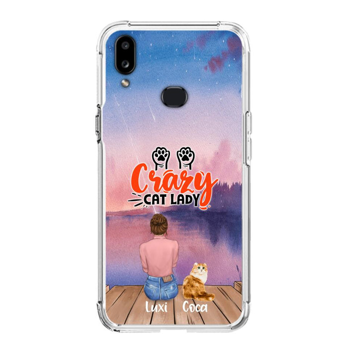 Personalized Cat Mom Phone Case - Up to 5 Cats - Gift Idea For Cat Lover - Best Cat Mom Ever - Case For iPhone And Samsung