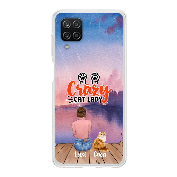 Personalized Cat Mom Phone Case - Up to 5 Cats - Gift Idea For Cat Lover - Best Cat Mom Ever - Case For iPhone And Samsung