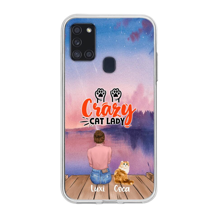 Personalized Cat Mom Phone Case - Up to 5 Cats - Gift Idea For Cat Lover - Best Cat Mom Ever - Case For iPhone And Samsung